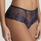 Jane Velvet Blue Luxury Thong