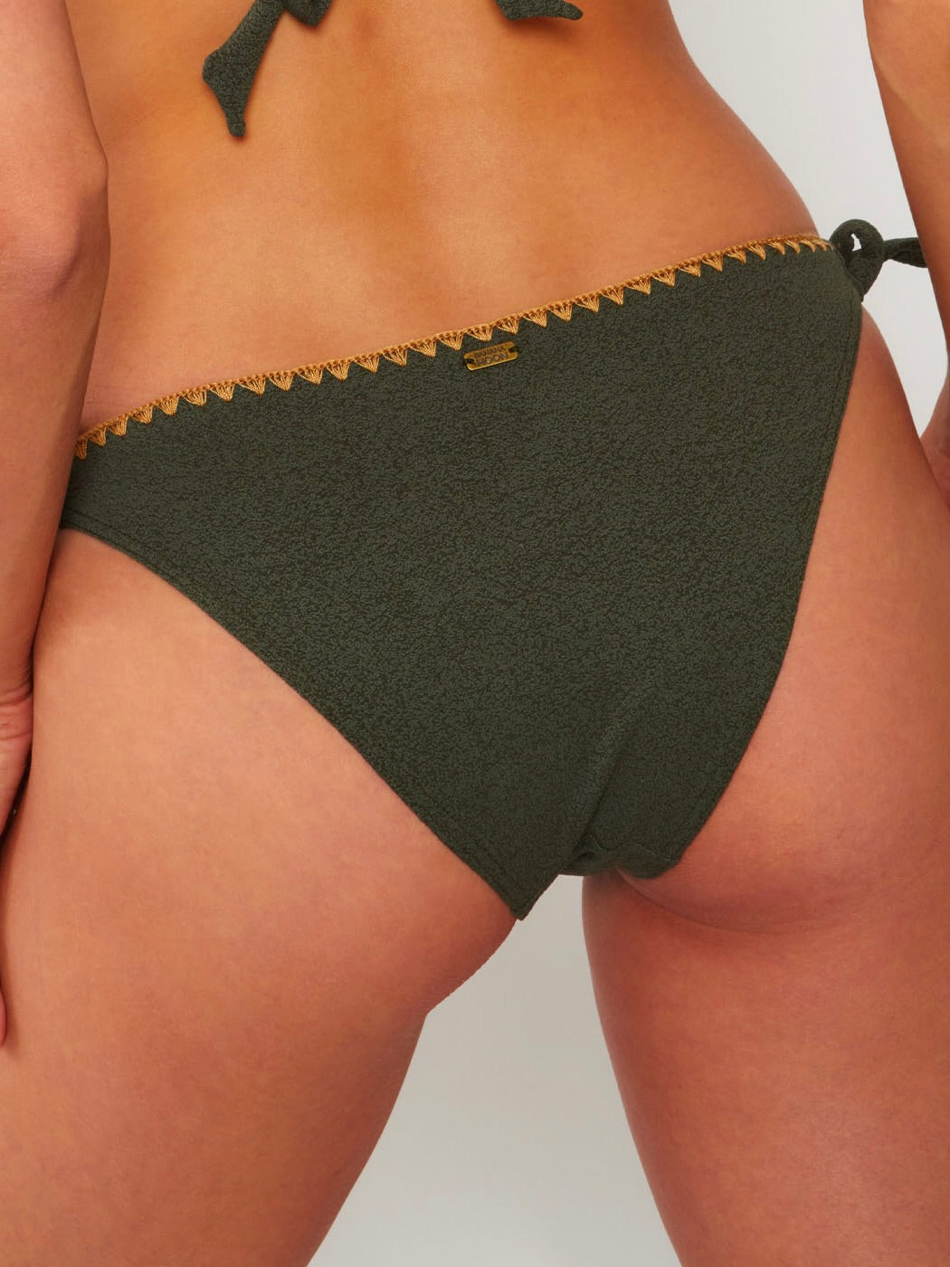 Dimka Santa Green Bikini Bottom