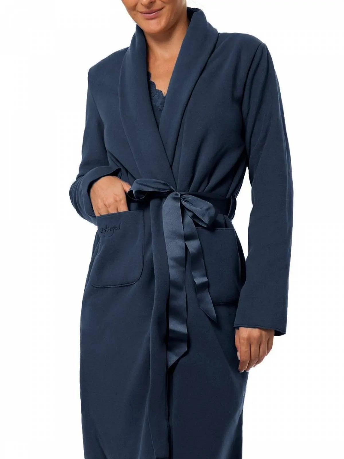 Simply Perfect Robe Long Navy