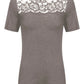 T-shirt Wool Love Beige