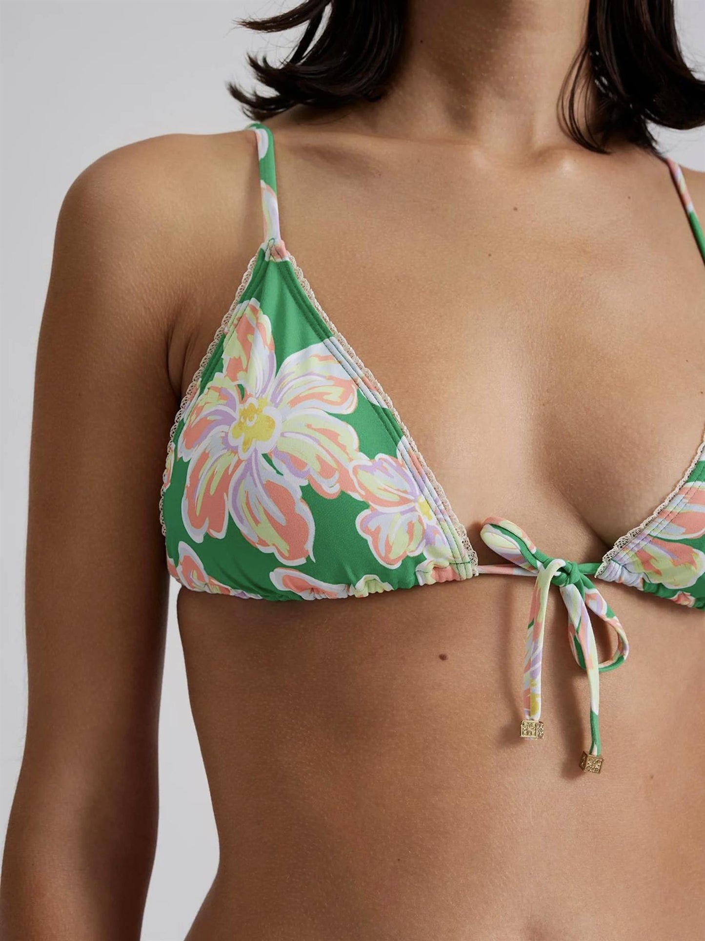 Fleurine Triangle Bikini Top