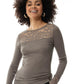 Shirt Wool Love Beige