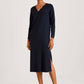 Elegant Dreams Nattkjole med erm Marine