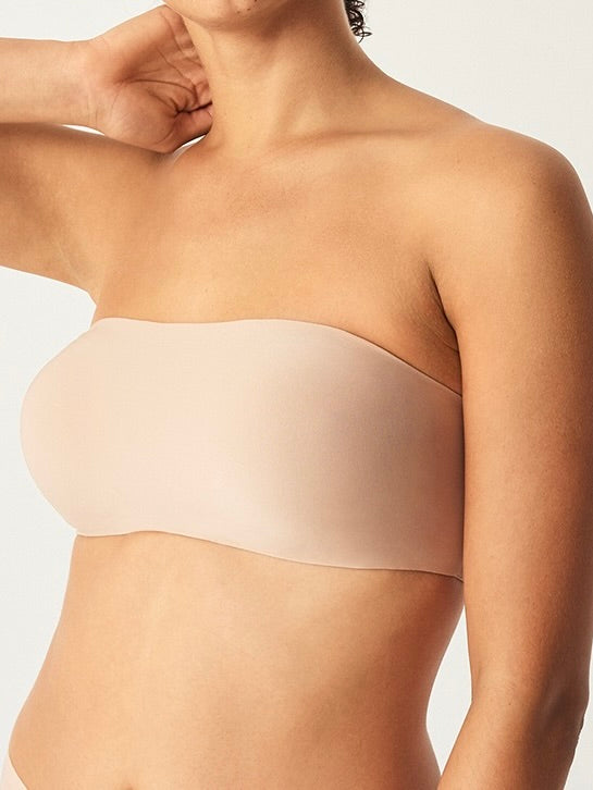 Padded Bandeau Beige